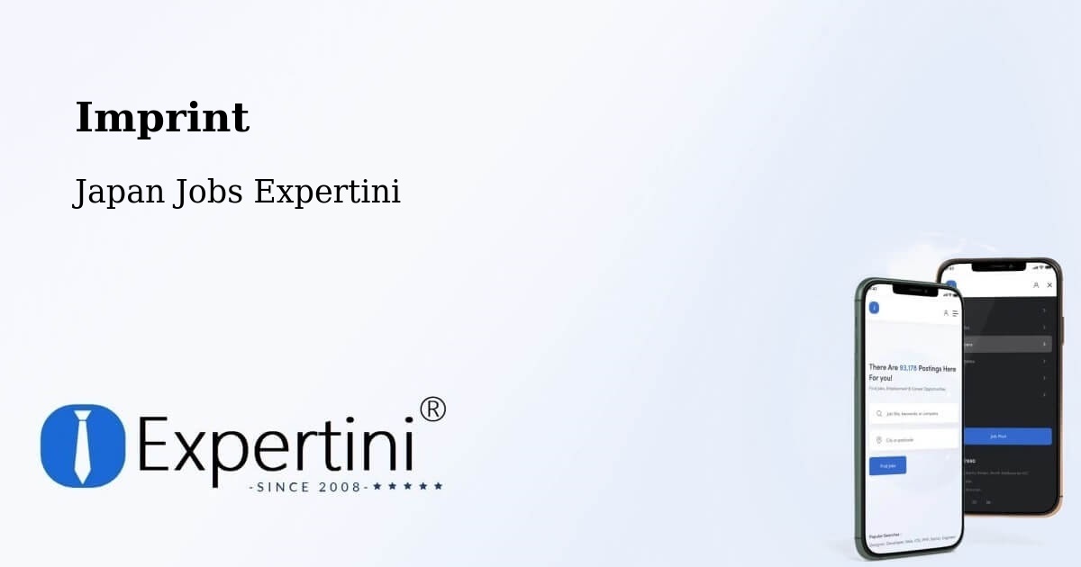 Imprint – Sapporo - Japan Jobs Expertini