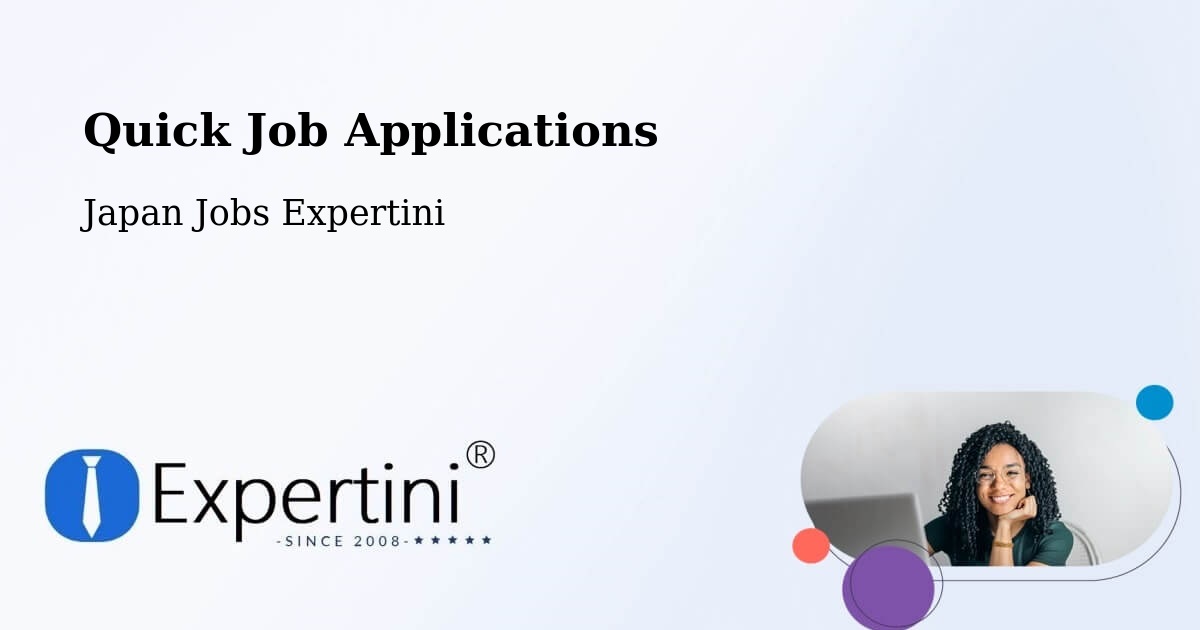Quick Apply Feature – Sapporo - Japan Jobs Expertini